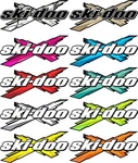 Ski-doo X Decal / Vinyl Snowmobile Graphic, Car, Truck, Trailer Sticker. Fixed Price $26.97.