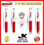 Rancho RS5000X Front & Rear 0-2" Shock Absorber Set For 07-18 Jeep Wrangler Jk. Fixed Price $260.55.
