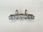 Oem 1990 Yamaha Upper Top Steering Stem Fork Triple Tree Clamp. Fixed Price $29.99.