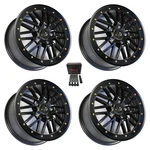 Pro Armor Rath Beadlock 15" Wheels Black Polaris Rzr Turbo & (4). Fixed Price $791.80.