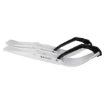 Pair Of White C&a Pro Razor Rz 6" Snowmobile Skis W/black Loops. Fixed Price $332.96.