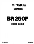 Yamaha BR250 Bravo Snowmobile Service Manual. Fixed Price $36.54.