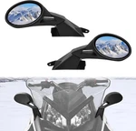 Adjustable Folding Rearview Side Mirrors For Polaris Snowmobile, Pro-ride. Fixed Price $69.99.