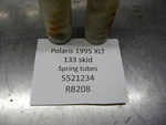 Polaris 1995 Xlt Touring Sks Indy 133 Skid Spring Tubes. Fixed Price $15.00.