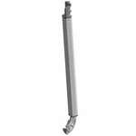 Polaris Cab Frame Weld, Rear, Right, Matte Black, Genuine Oem Part 1023339-458. Fixed Price $124.99.