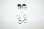 2001 Ski-doo Mxz Fan Rer Steering Spindle Upper Control Brackets. Fixed Price $23.70.