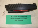 2001 Ski Doo Formula Deluxe 500 Zx Chassis Left Rear Tunnel Bumper Trim Cover. Fixed Price $26.00.