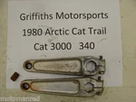 79 80 Arctic 3000 340 Trailcat Rear Skid Arms Mounts 4000. Fixed Price $14.00.