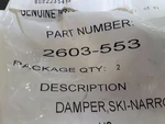 Arctic Cat 2603-553 Ski Damper. Fixed Price $19.95.