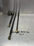 1999 01 Polaris Trail Rmk 500 Left Right Lower Upper Radius Rod Tie Set. Fixed Price $122.19.