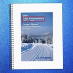 Polaris 2004 Edge 121 Track Snowmobile Owners Manual Closure - Tough Covers. Fixed Price $24.94.