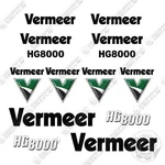 Fits Vermeer HG8000 Decal Kit Horizontal Grinder - 7 Year Outdoor 3M Vinyl!. Fixed Price $249.99.