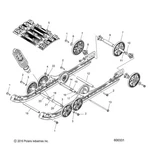 Polaris Suspension Rail Idler Wheel 6.38 In., For Snowmobile Models - 1590512. Fixed Price $52.49.