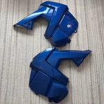 17 Polaris Rmk Pro 800 Axys Side Panels Right Left Door Body Blue Oem Read Desc.. Fixed Price $125.00.