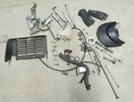 2008 Yamaha Fx Nytro Mtx, Lot Of Misc Nuts Axles Bolts And Bracket (OPS1056).. Fixed Price $25.33.