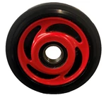 New Oem Polaris Snowmobile Idler Wheel Scrolled, 5.62, Indy Red 1590318-293. Fixed Price $60.00.