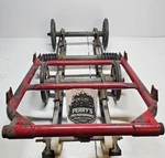 1988-1990 Yamaha Snoscoot 80CC Oem Rear Skid Rail Complete. Excellent Hyfax. Fixed Price $440.00.
