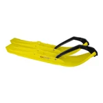 Pair Of Yellow C&a Pro Mtx 8" Snowmobile Mountain/trail Skis W/black Loops. Fixed Price $413.06.