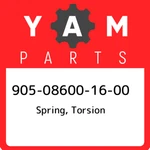 905-08600-16-00 Yamaha Spring, Torsion 905086001600, New Genuine Oem Part. Fixed Price $47.17.