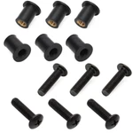 12X Windshield Screw&nut Kit For Yamaha Snowmobile 90150-05024-00 90179-05523-00. Fixed Price $16.99.