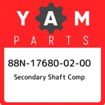88N-17680-02-00 Yamaha Secondary Shaft Comp 88N176800200, New Genuine Oem Part. Fixed Price $252.56.