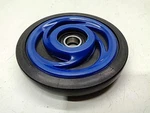 Idler Wheel Scrolled, Blue ---- Polaris Nos. Fixed Price $39.99.