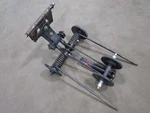 1990-2003 Arctic Cat Oem Rear Idler Torque Arm W/ Torsion Springs & Wheels. Fixed Price $250.00.