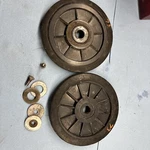 1973 Arctic Cat Cheetah Vintage Snowmobile Rear Suspension Idler Wheels. Fixed Price $44.95.