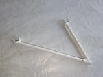 Oem Arctic Cat Upper A-arm 40" White Part# 3703-477, 3703-478 2016 2017 Xf. Fixed Price $126.00.