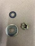 2005 Polaris Phoenix Oem Front Hub Spindle Nut & Washers #2 B674. Fixed Price $13.99.