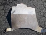Skidoo Aluminum Exhaust Heat Deflector ASSEMBLY,1993 Formula Plus Brp 580, 582. Fixed Price $9.77.