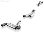 Fox Exhaust System From Kat Audi S2 89 162KW 2X76MM Round Sharp Straight. Fixed Price $1519.77.