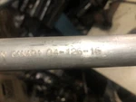Nos Snowmobile Skidoo Rear Shaft 04-126-16. Fixed Price $14.48.