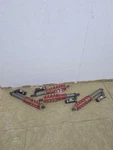 Lot Of 4 Polaris Fox Performance Series Shocks - Red Springs Front & Rear Utv. Fixed Price $499.00.