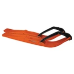 C&a Pro Rz Performance Trail Snowmobile Skis Orange 77100320. Fixed Price $312.93.