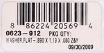 Flat Washer (pack Of 3) Part Number 0623-912 For Arctic Cat. Fixed Price $12.99.