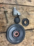 Ski Doo Rev 2006 X Black Idler Wheel And Bracket 141 Mm 503191311 07 RW7457. Fixed Price $34.92.
