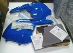 Oem New 2013 Polaris Rush Pro Switchback Left Right Blue Side Panels W. Foam. Fixed Price $650.00.