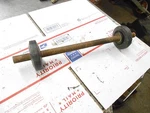 1980 Arctic Cat 340 Trail Snowmobile: Rear Suspension Fat Idler Assembly. Fixed Price $14.99.