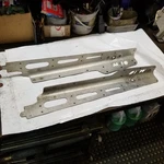 2001-2006 Polaris Edge Xcsp Classic M-10 Grey Fish Bones Tunnel Supports 1014172. Fixed Price $71.10.