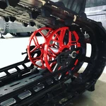 Billet Snowmobile Big Wheels 8" Hypernova (12 Colors To Pick From!!!!). Fixed Price $104.99.