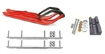 C&a Pro Red Xpt Snowmobile Skis W/ 9" Shaper Bars Complete Kit Yamaha Phazer/fx. Fixed Price $527.70.