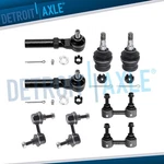8PC Front Rear Sway Bars Lower Ball Joints Tie Rods Subaru Forester Impreza. Fixed Price $66.00.