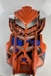 2017 Polaris Axys Rmk 800 Orange Burst Hood Cowl Cover 5451237-647. Fixed Price $225.00.