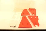 Polaris Iq Rmk Arm Guards Red 2875535-293 GZ4. Fixed Price $44.99.