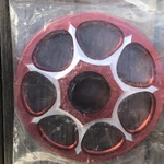 Mountain Machines Performance Wheel 6 3/8 Billet Red Starfire New. Fixed Price $69.77.