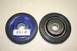 Ppd Wheels, 5.350" X 25MM Bearing, Polaris Blue. Fixed Price $50.00.