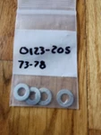 1973-78 Arctic Cat Snowmobile Suspension Grease Zerk Washer 0123-205 Lot Of 4. Fixed Price $6.95.