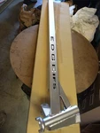 Polaris Silver Trailing Arm Edge Right Side New W/decal And Grease Zert. Fixed Price $188.00.