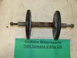 1995 Yamaha Vmax 600 Dx 8CG Inner Middle Bogie Wheels Shaft Idler Track. Fixed Price $32.00.